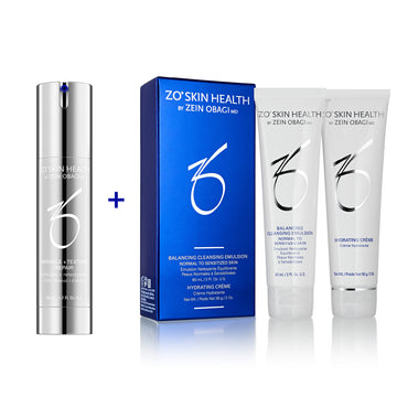 Wrinkle + Texture Repair + Balancing Cleanser (60mL) & Hydrating Creme (58g)