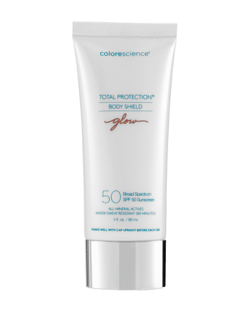Body Shield SPF50 Glow – Total Protection Mineral Sunscreen