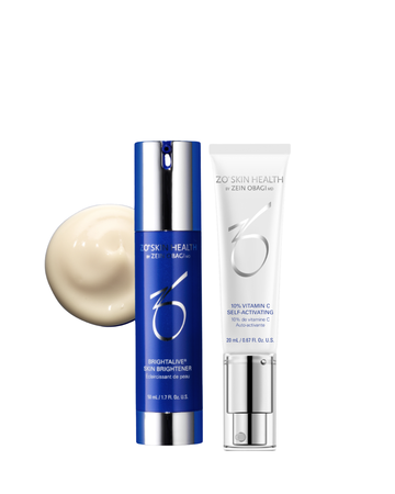 Køb Brightalive Skin Brightener 50ml + 10% Vitamin C Self-Activating 50 ml og spar 20%