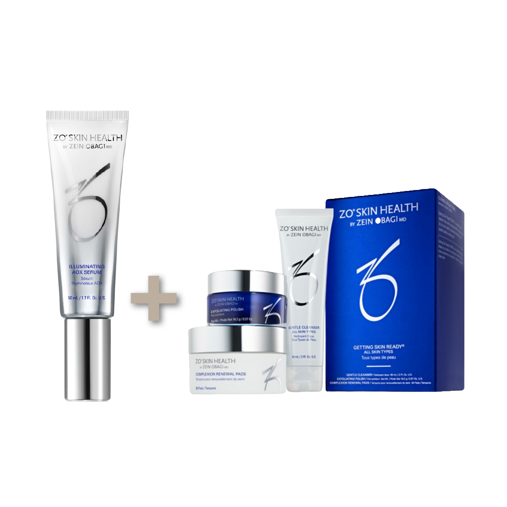 Illuminating AOX Serum 50mL + Getting Skin Ready Travel-kit