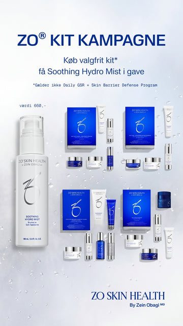 Kampagne: Køb ZO Complexion Smoothing+Clarifying Program & få Soothing Hydro Mist med som gave (Kopi)