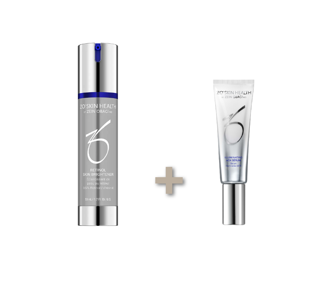 Retinol Skin Brightener 0,5% (50mL) + Illuminating AOX Serum (30mL) i gave