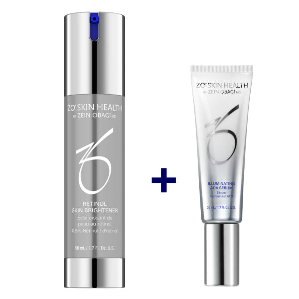 Retinol Skin Brightener 0,5% (50mL) + Illuminating AOX Serum (30mL) i gave