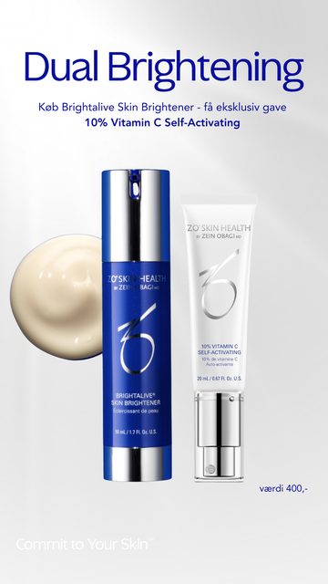 Brightalive Skin Brightener 50ml + 10% Vitamin C Self-Activating 20ml i gave